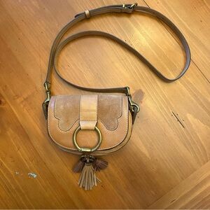 Frye Llana Harness Mini Saddle Crossbody Bag